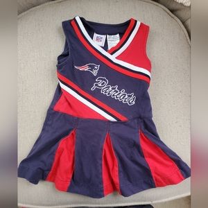 3T Patriots cheerleader dress